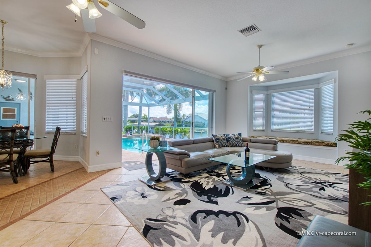 Vacation home in Cape Coral, FL, available for rent, managed by Vacation Rentals Cape Coral