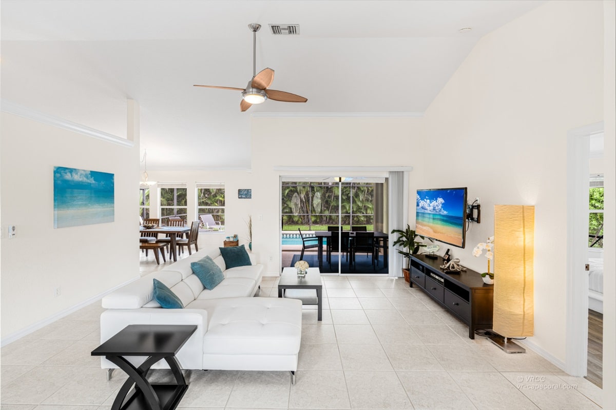 Vacation home in Cape Coral, FL, available for rent, managed by Vacation Rentals Cape Coral