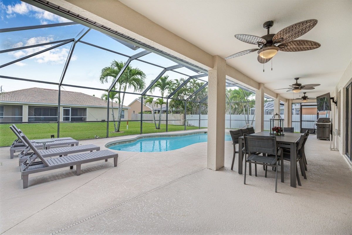 Vacation home in Cape Coral, FL, available for rent, managed by Vacation Rentals Cape Coral
