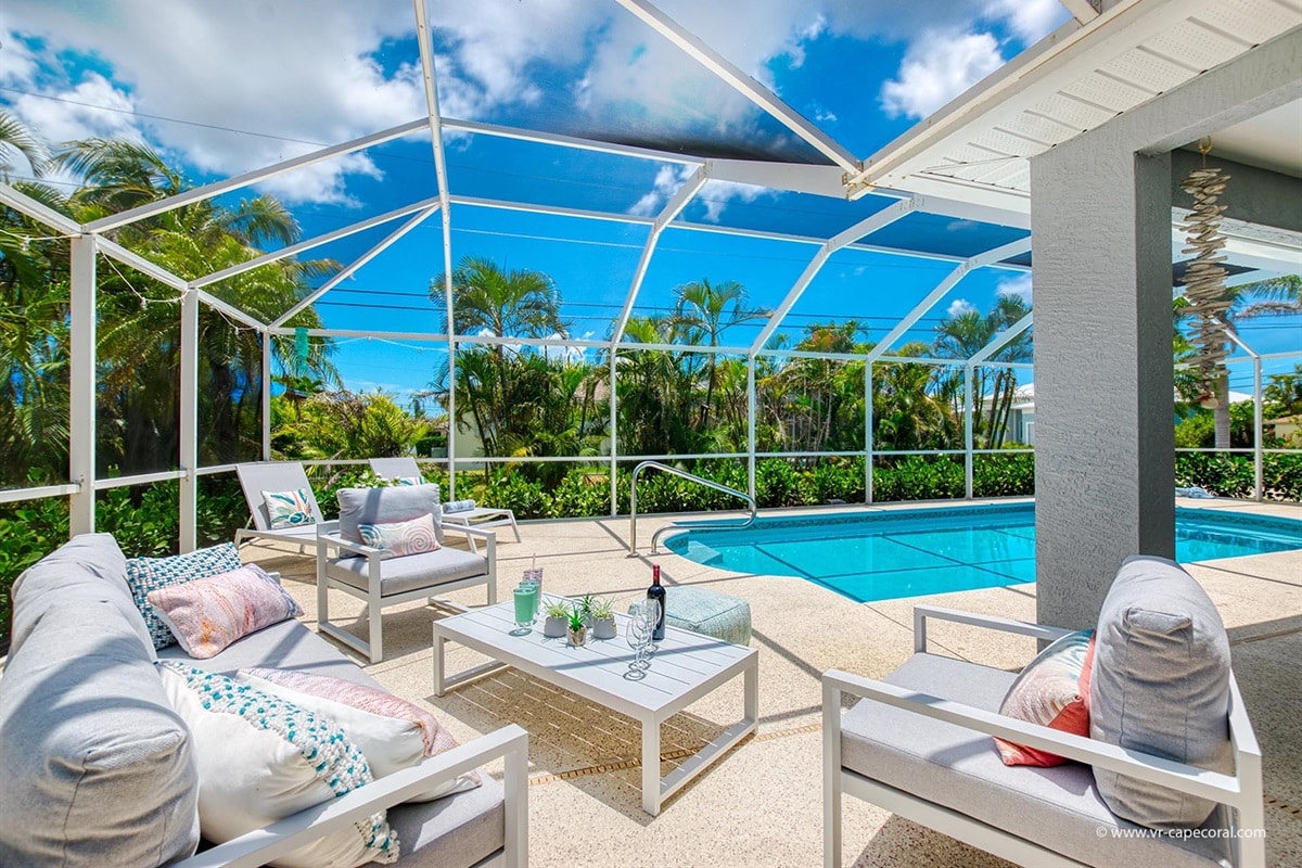 Vacation home in Cape Coral, FL, available for rent, managed by Vacation Rentals Cape Coral