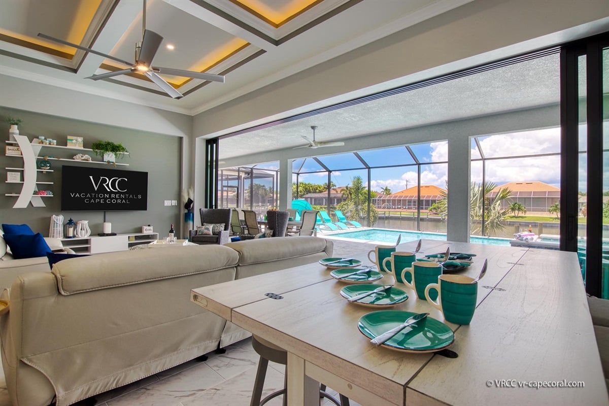 Vacation home in Cape Coral, FL, available for rent, managed by Vacation Rentals Cape Coral