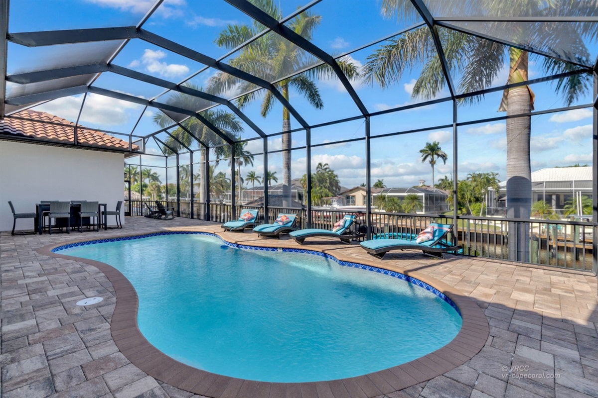 Vacation home in Cape Coral, FL, available for rent, managed by Vacation Rentals Cape Coral