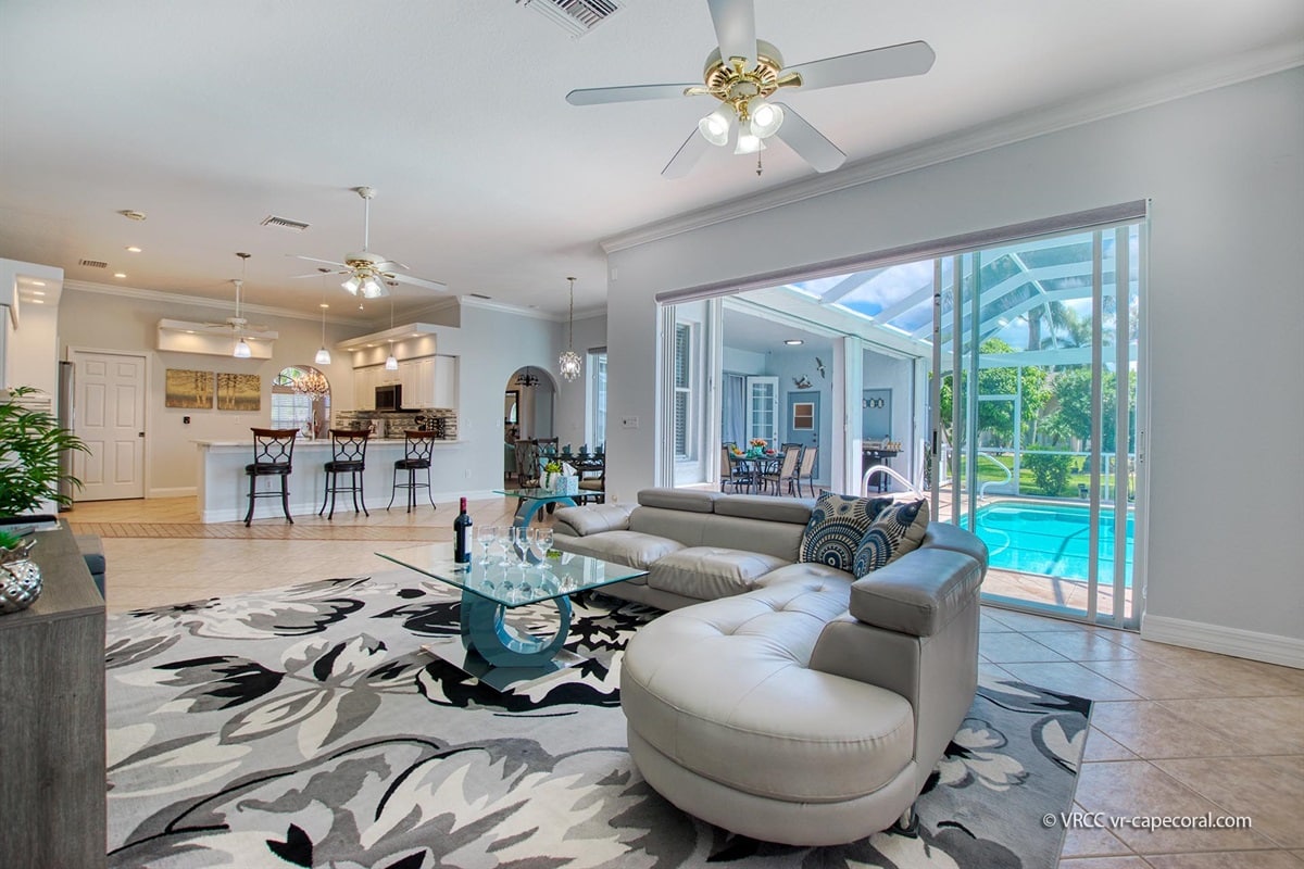 Vacation home in Cape Coral, FL, available for rent, managed by Vacation Rentals Cape Coral