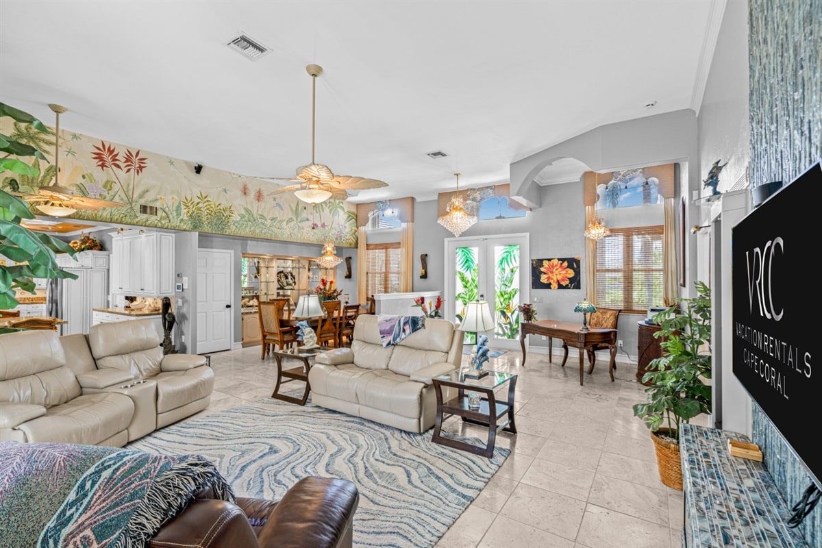 Vacation home in Cape Coral, FL, available for rent, managed by Vacation Rentals Cape Coral