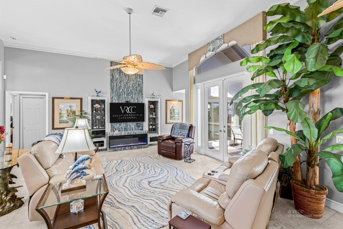 Vacation home in Cape Coral, FL, available for rent, managed by Vacation Rentals Cape Coral