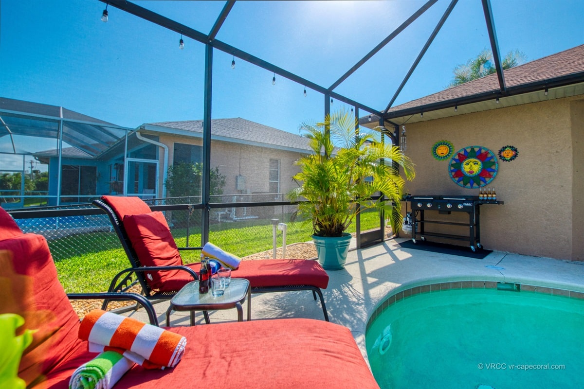 Ferienhaus in Cape Coral, Florida, zu vermieten, verwaltet von Vacation Rentals Cape Coral