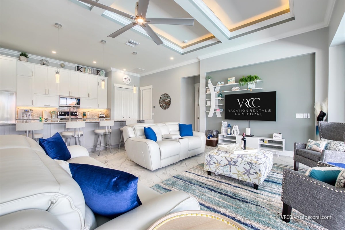 Vacation home in Cape Coral, FL, available for rent, managed by Vacation Rentals Cape Coral