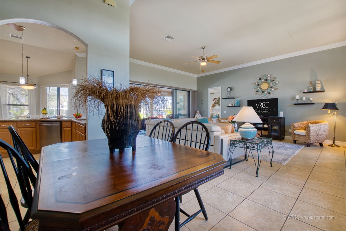 Ferienhaus in Cape Coral, Florida, zu vermieten, verwaltet von Vacation Rentals Cape Coral