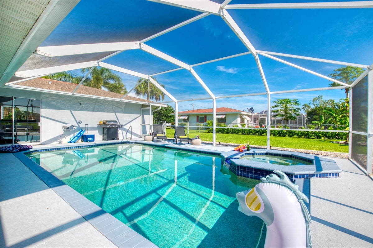 Ferienhaus in Cape Coral, Florida, zu vermieten, verwaltet von Vacation Rentals Cape Coral