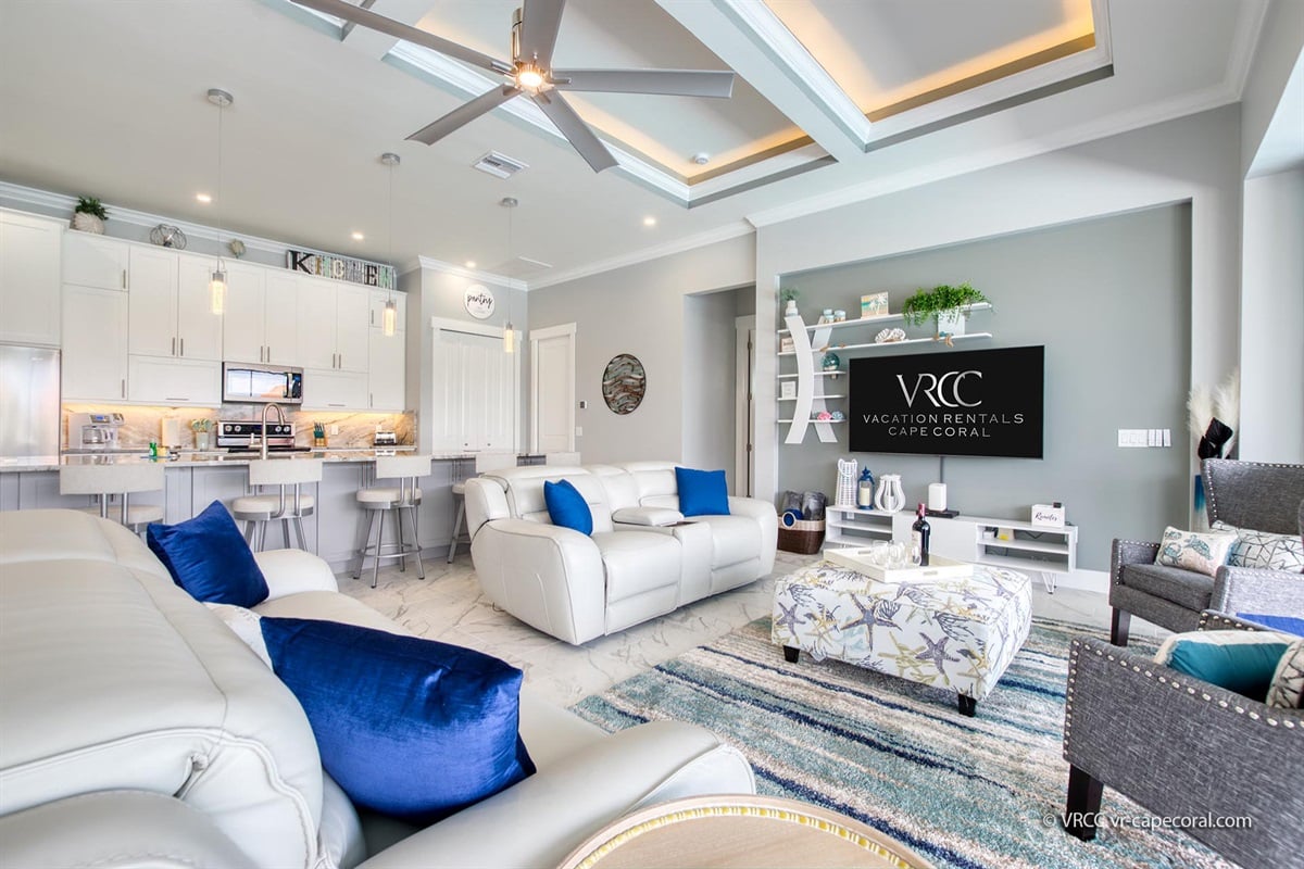 Vacation home in Cape Coral, FL, available for rent, managed by Vacation Rentals Cape Coral
