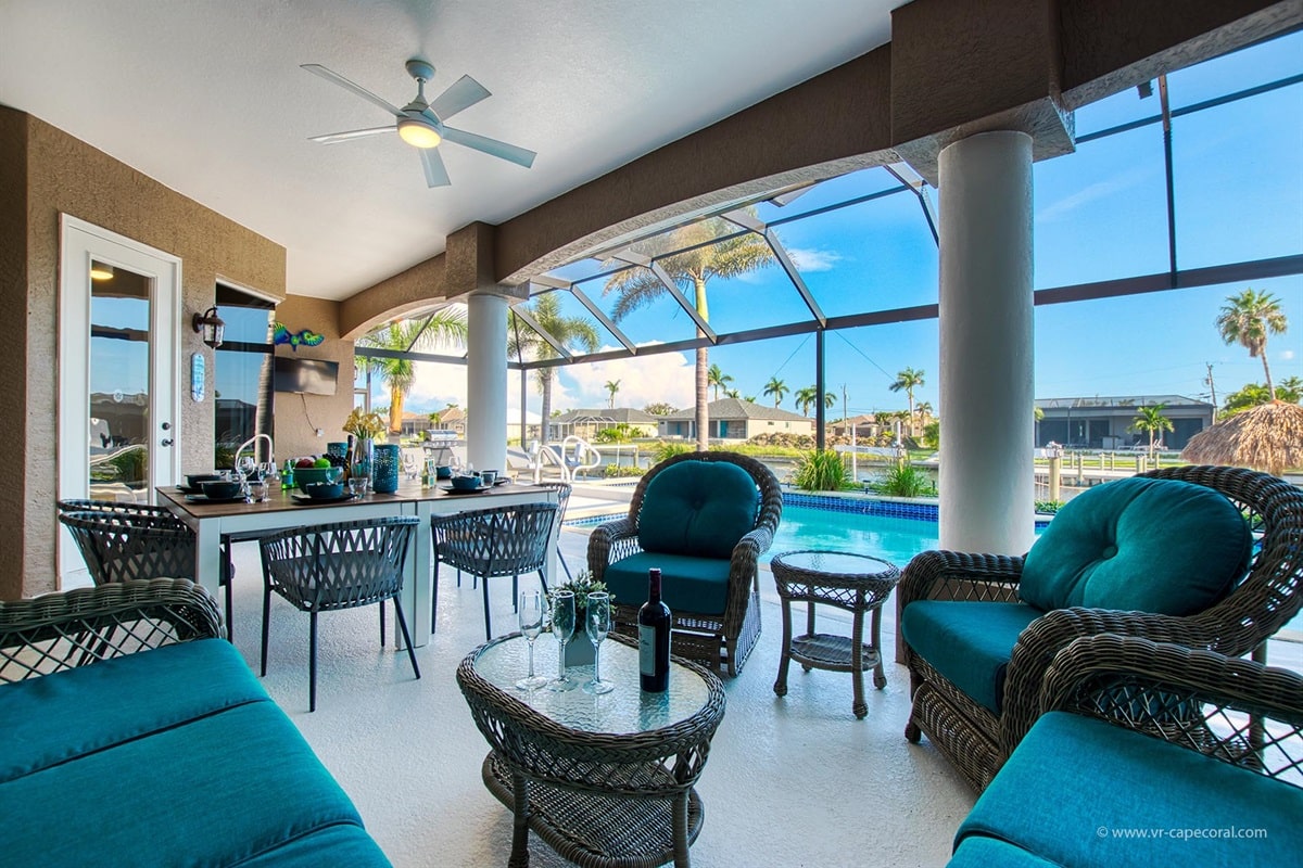 Vacation home in Cape Coral, FL, available for rent, managed by Vacation Rentals Cape Coral