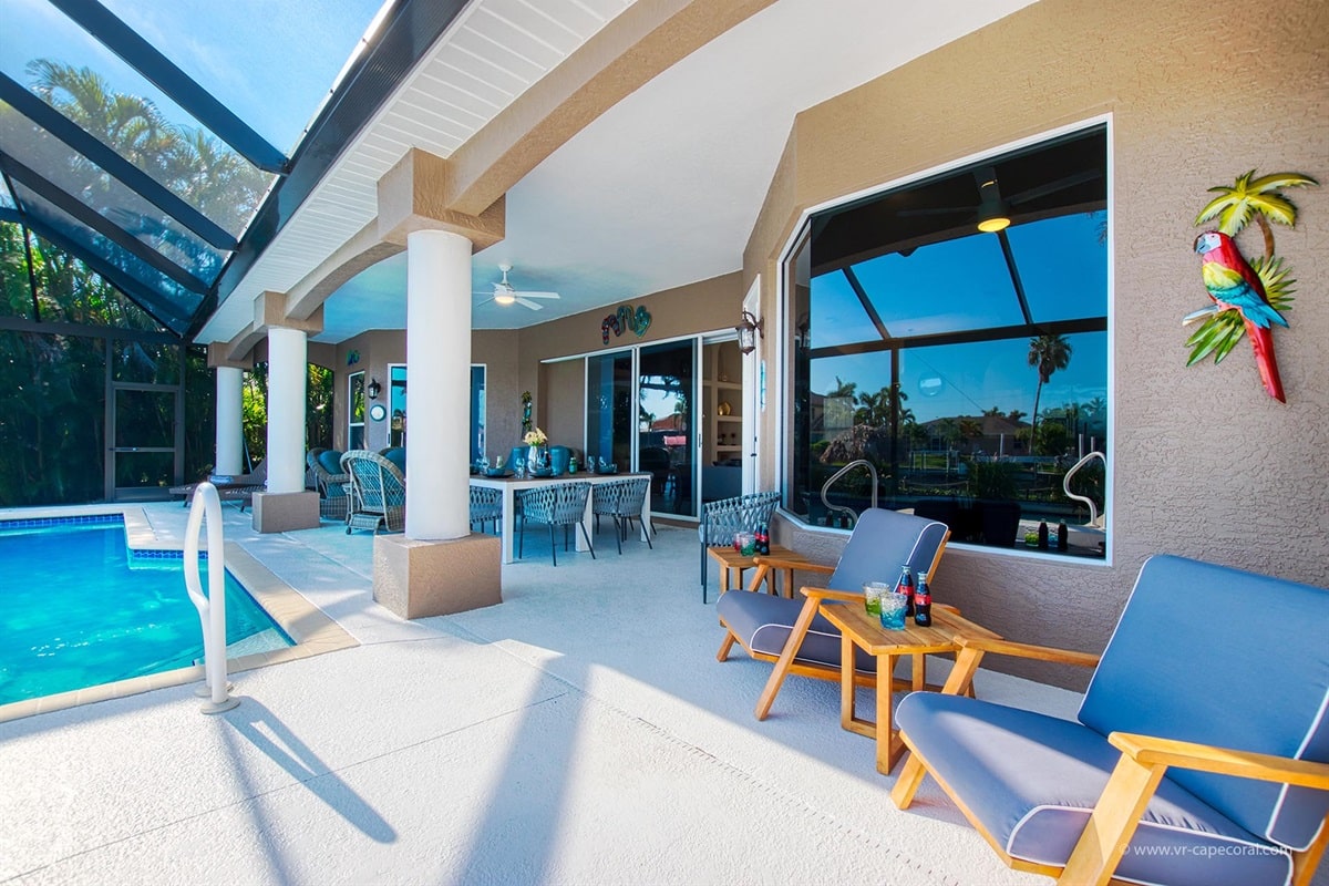 Vacation home in Cape Coral, FL, available for rent, managed by Vacation Rentals Cape Coral