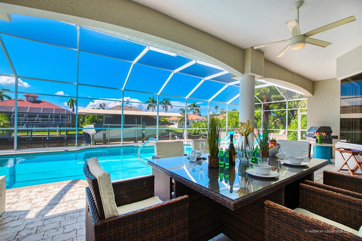 Vacation home in Cape Coral, FL, available for rent, managed by Vacation Rentals Cape Coral