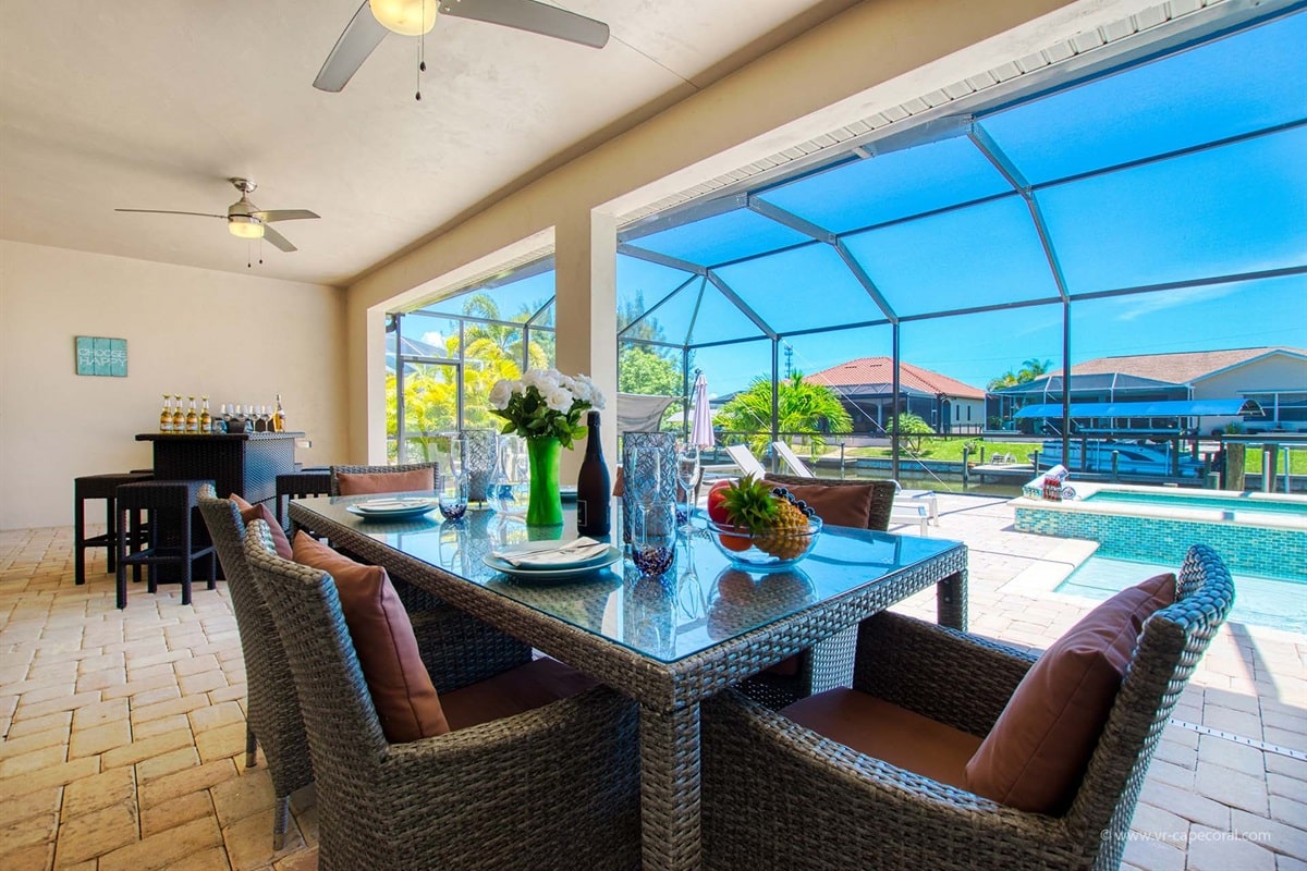 Vacation home in Cape Coral, FL, available for rent, managed by Vacation Rentals Cape Coral