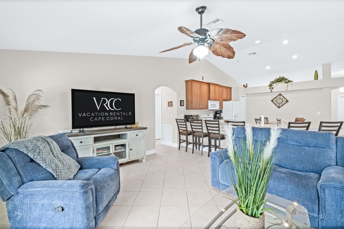 Vacation home in Cape Coral, FL, available for rent, managed by Vacation Rentals Cape Coral