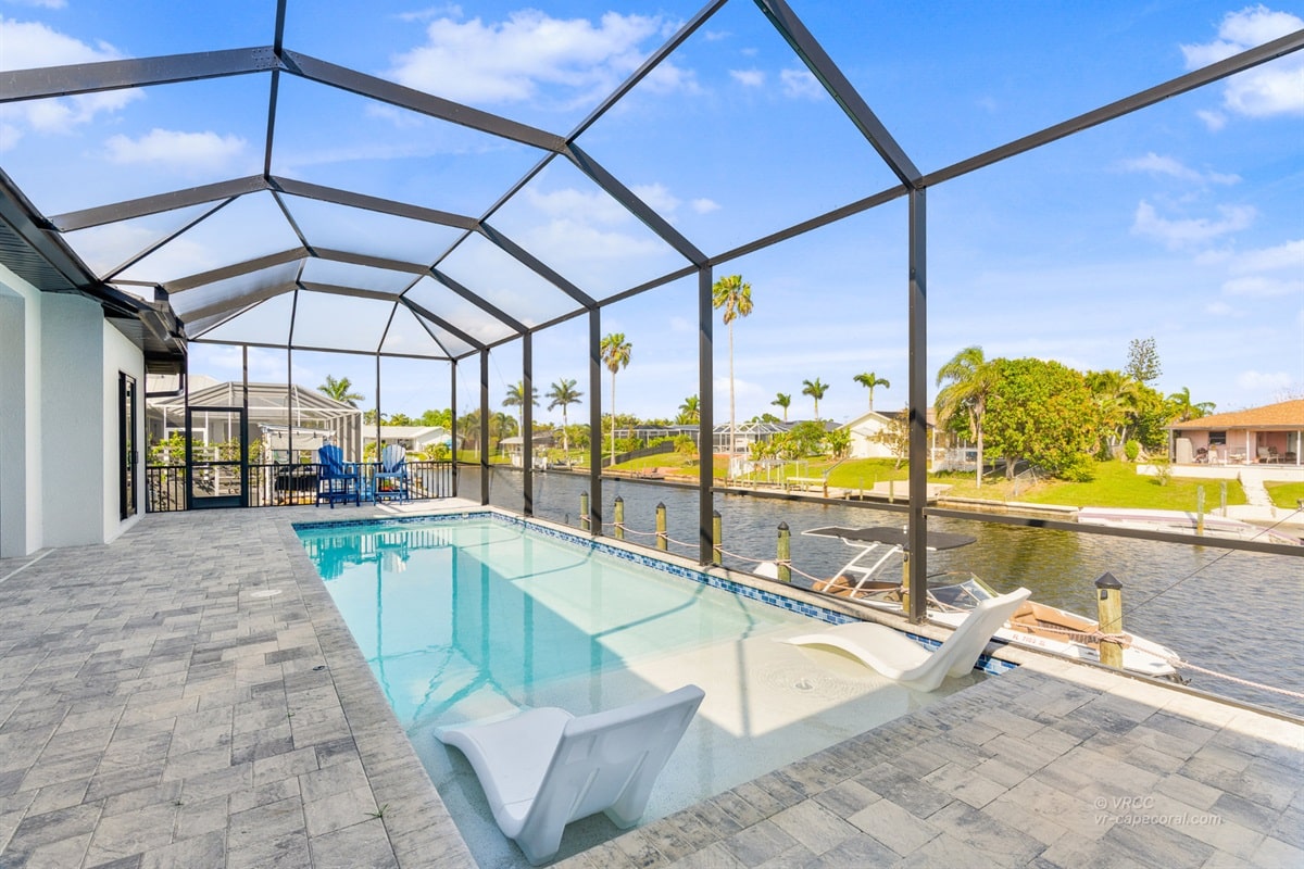 Vacation home in Cape Coral, FL, available for rent, managed by Vacation Rentals Cape Coral