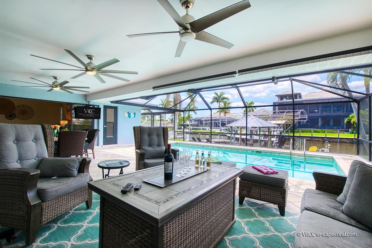 Vacation home in Cape Coral, FL, available for rent, managed by Vacation Rentals Cape Coral