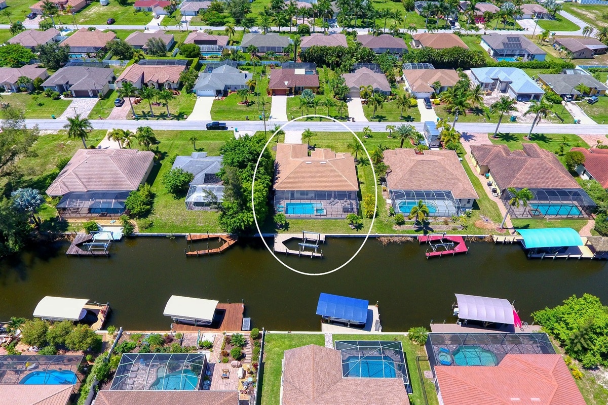 Ferienhaus in Cape Coral, Florida, zu vermieten, verwaltet von Vacation Rentals Cape Coral