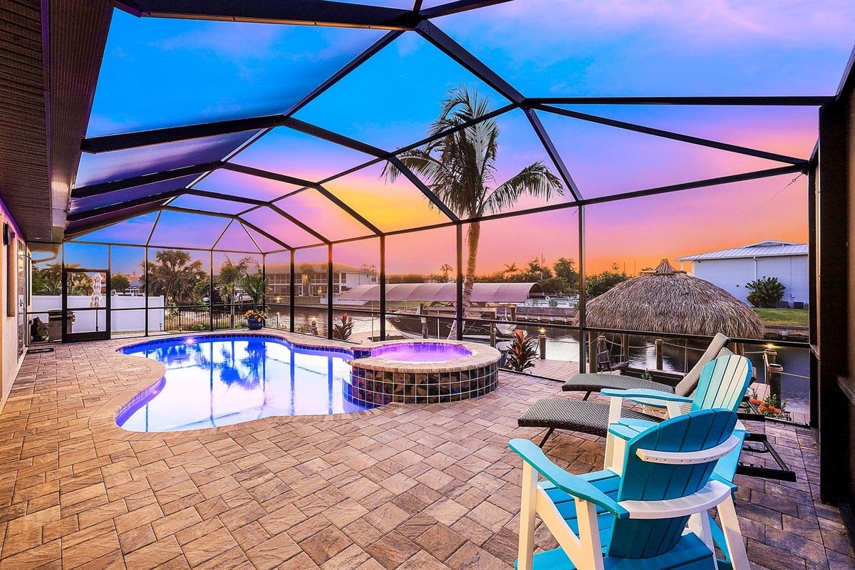Vacation home in Cape Coral, FL, available for rent, managed by Vacation Rentals Cape Coral
