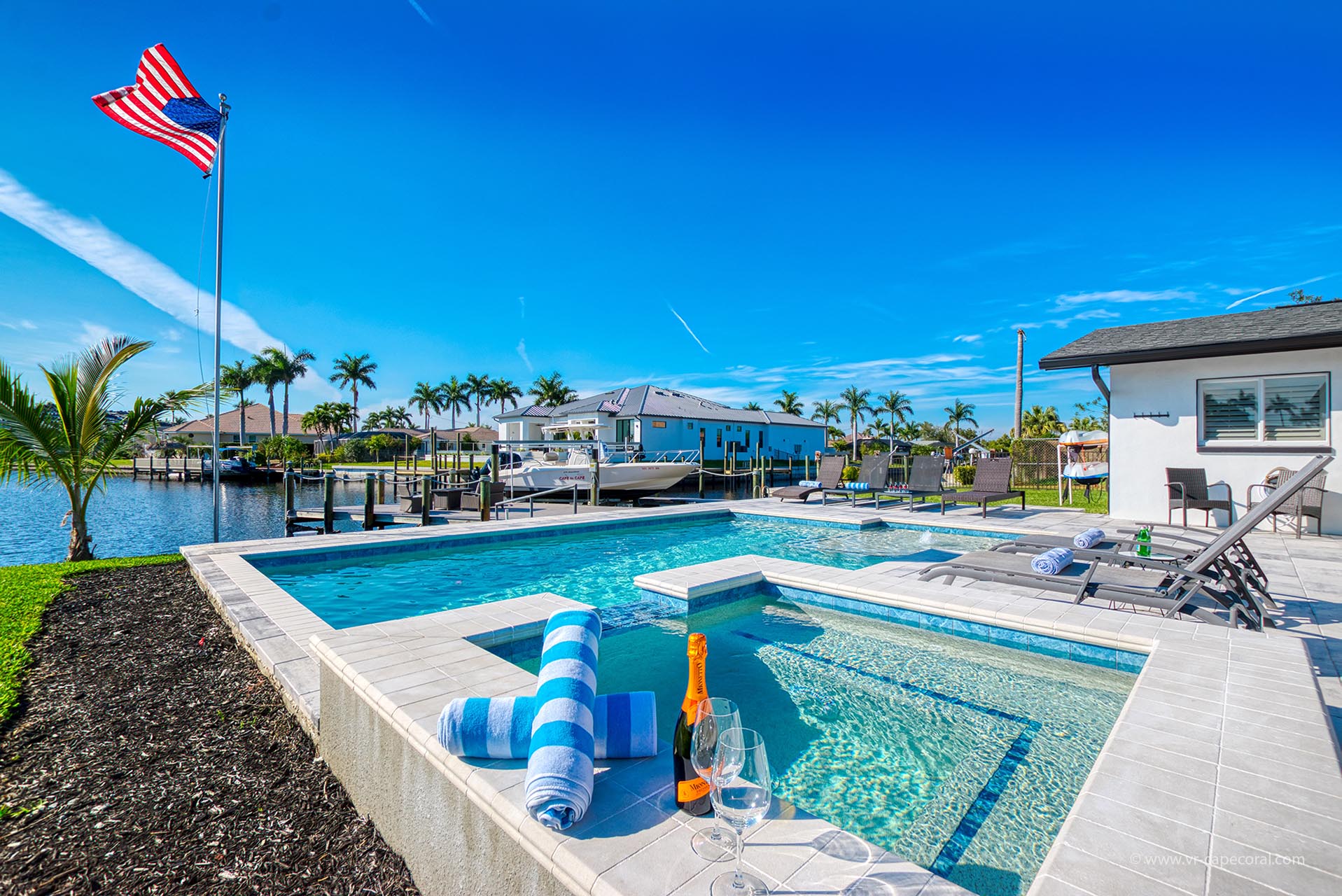 Vacation home in Cape Coral, FL, available for rent, managed by Vacation Rentals Cape Coral