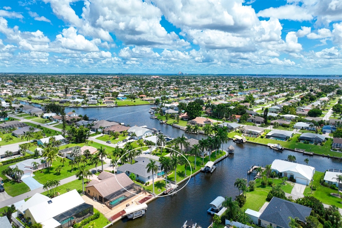 Vacation home in Cape Coral, FL, available for rent, managed by Vacation Rentals Cape Coral