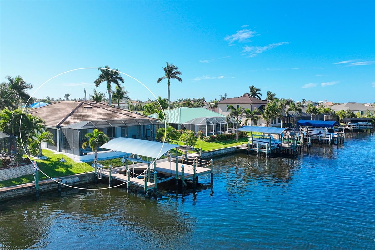 Vacation home in Cape Coral, FL, available for rent, managed by Vacation Rentals Cape Coral