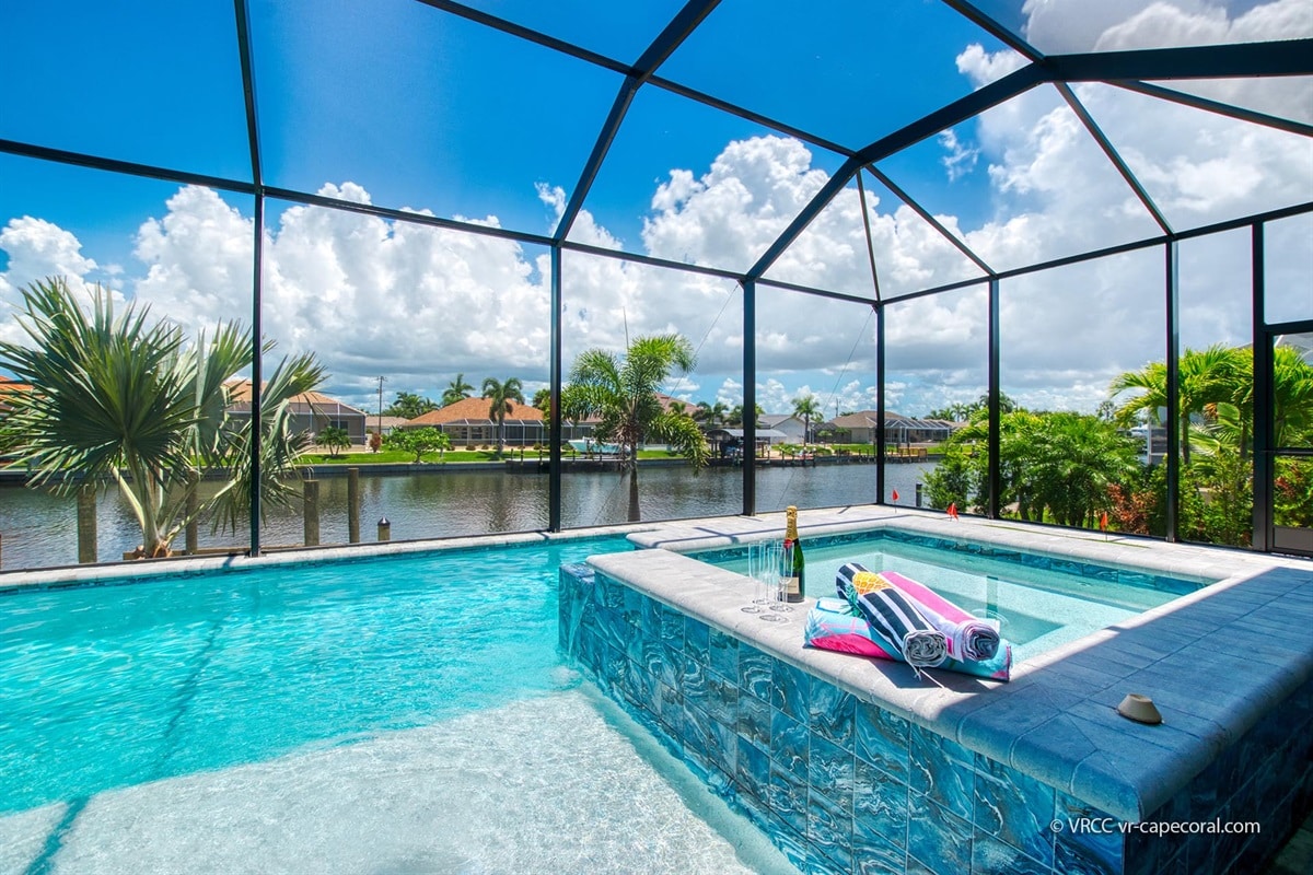 Vacation home in Cape Coral, FL, available for rent, managed by Vacation Rentals Cape Coral