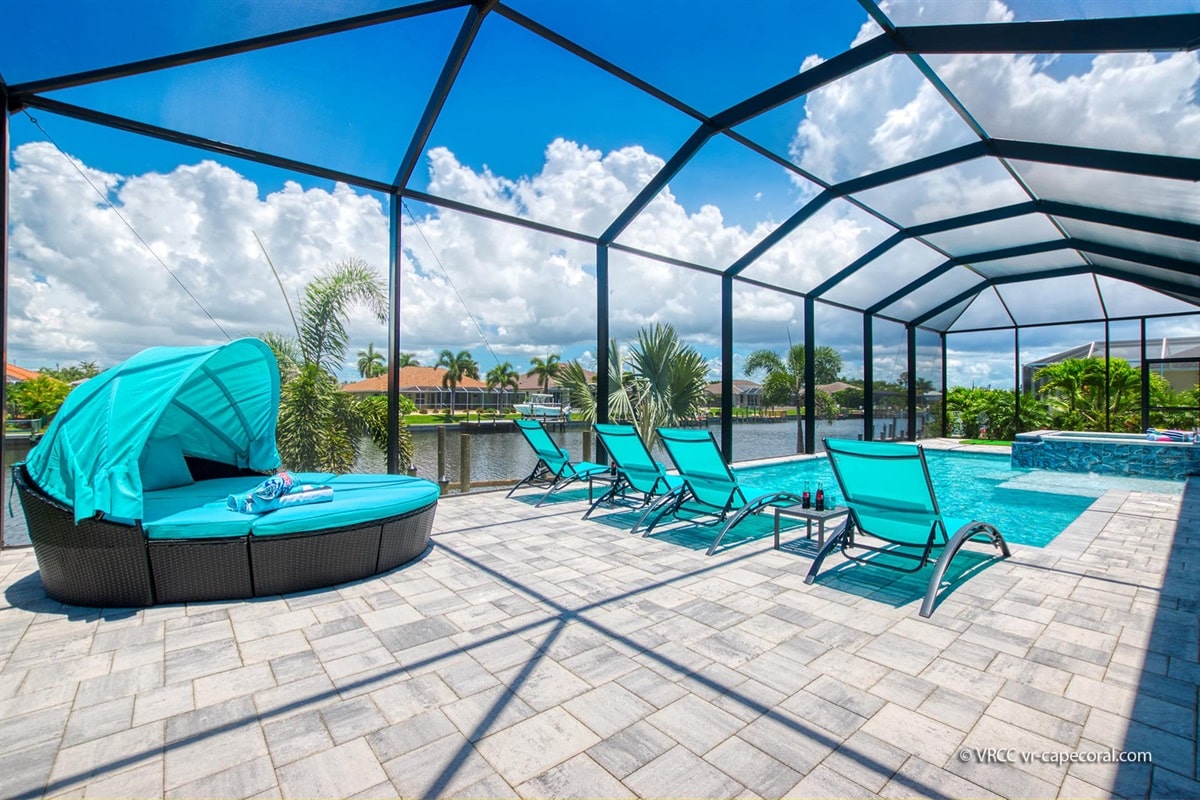 Vacation home in Cape Coral, FL, available for rent, managed by Vacation Rentals Cape Coral