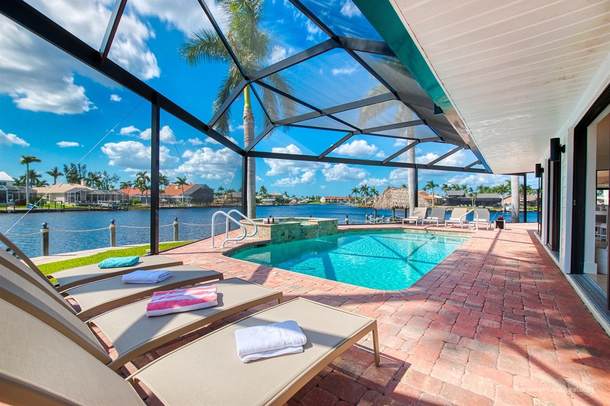 Vacation home in Cape Coral, FL, available for rent, managed by Vacation Rentals Cape Coral