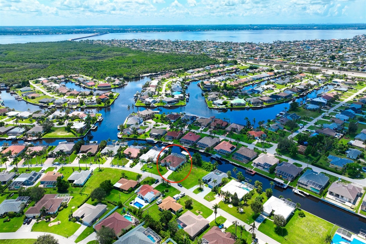 Ferienhaus in Cape Coral, Florida, zu vermieten, verwaltet von Vacation Rentals Cape Coral