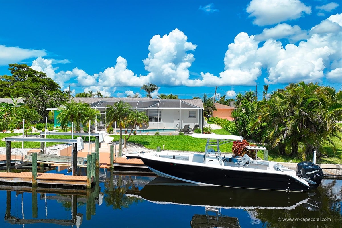 Vacation home in Cape Coral, FL, available for rent, managed by Vacation Rentals Cape Coral