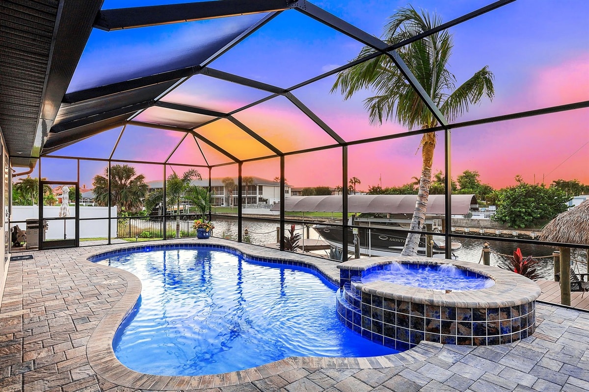 Vacation home in Cape Coral, FL, available for rent, managed by Vacation Rentals Cape Coral