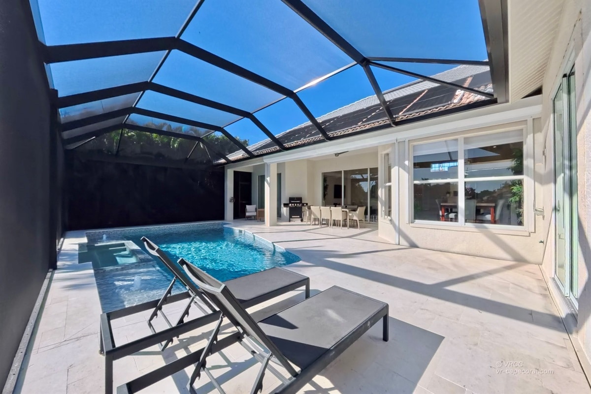 Ferienhaus in Cape Coral, Florida, zu vermieten, verwaltet von Vacation Rentals Cape Coral