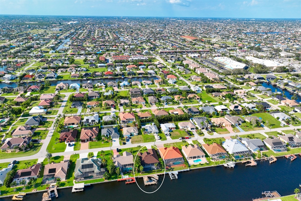 Vacation home in Cape Coral, FL, available for rent, managed by Vacation Rentals Cape Coral