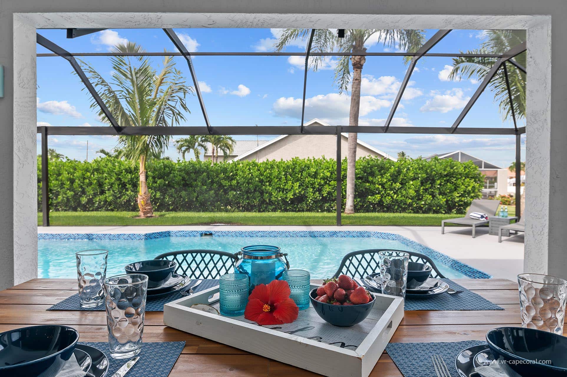 Vacation home in Cape Coral, FL, available for rent, managed by Vacation Rentals Cape Coral