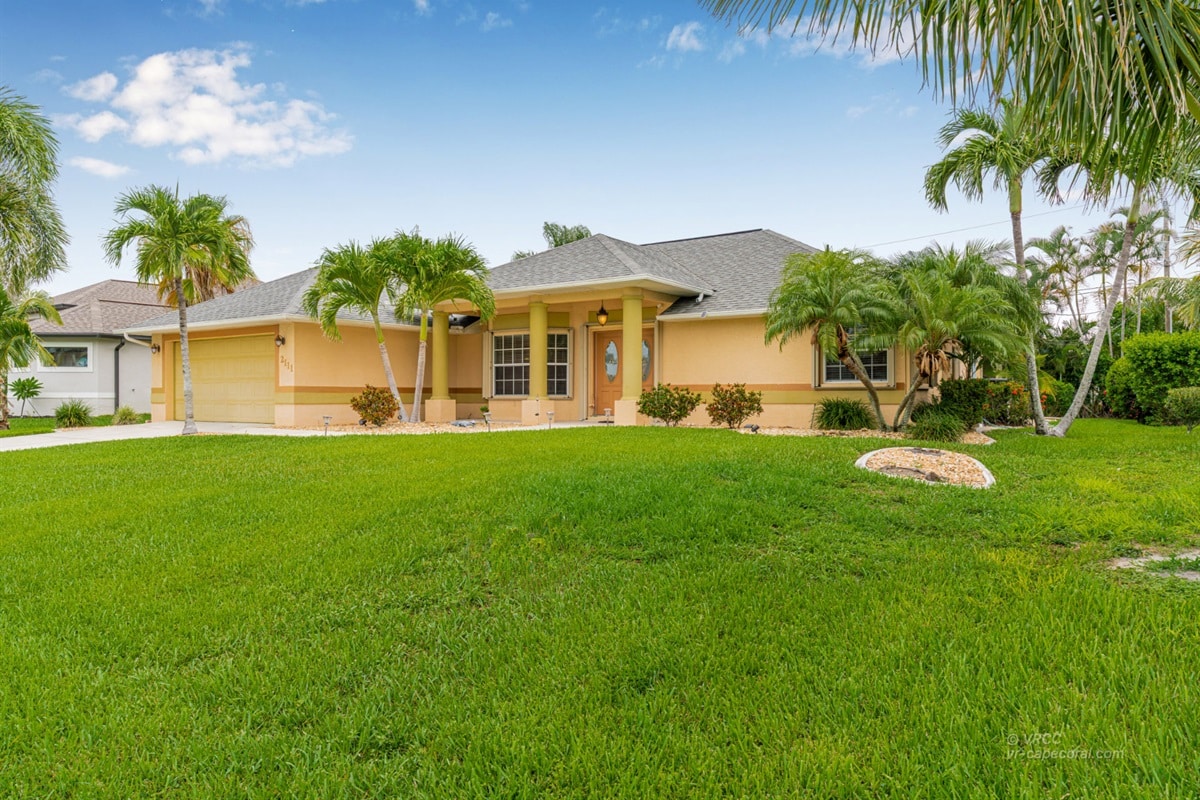 Vacation home in Cape Coral, FL, available for rent, managed by Vacation Rentals Cape Coral