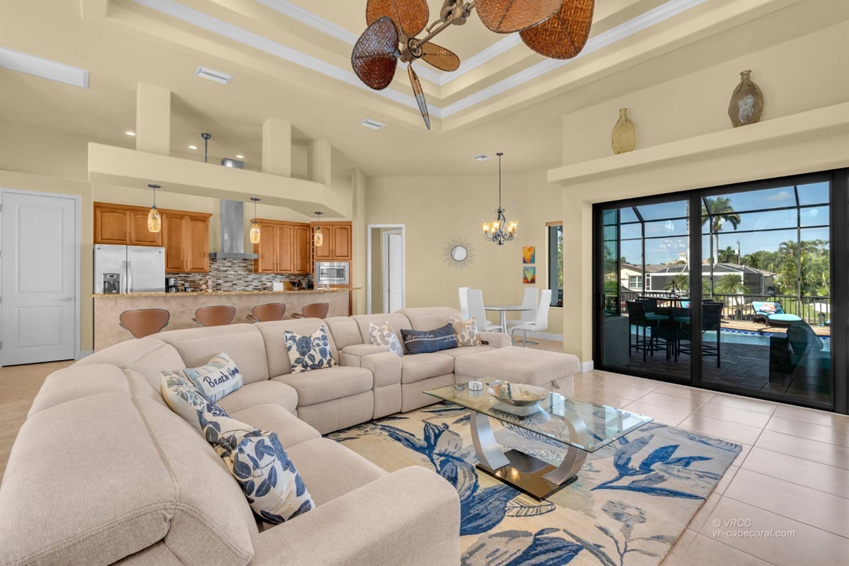 Vacation home in Cape Coral, FL, available for rent, managed by Vacation Rentals Cape Coral