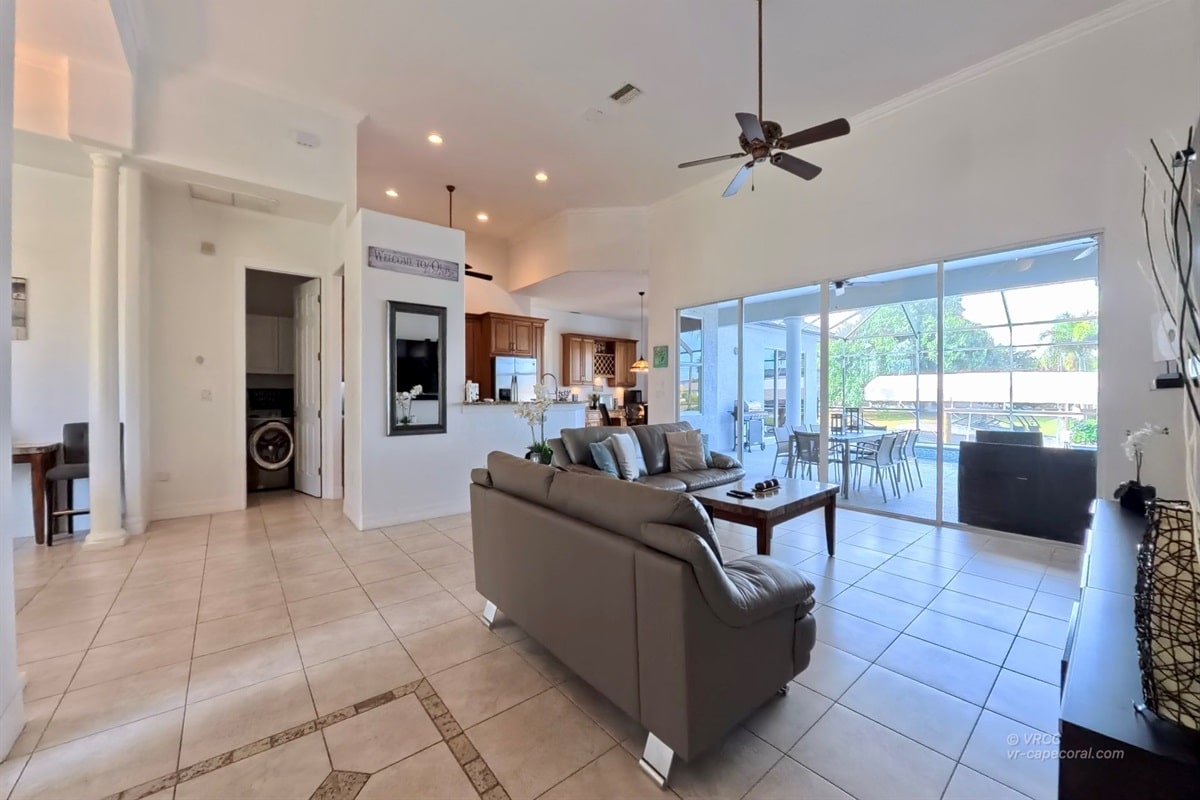 Vacation home in Cape Coral, FL, available for rent, managed by Vacation Rentals Cape Coral