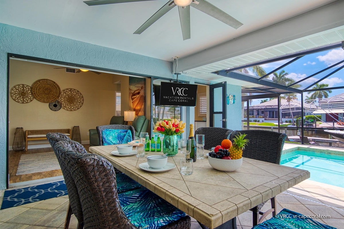 Vacation home in Cape Coral, FL, available for rent, managed by Vacation Rentals Cape Coral