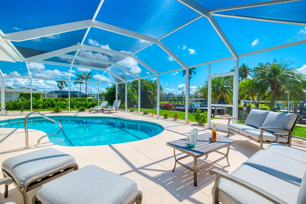 Vacation home in Cape Coral, FL, available for rent, managed by Vacation Rentals Cape Coral