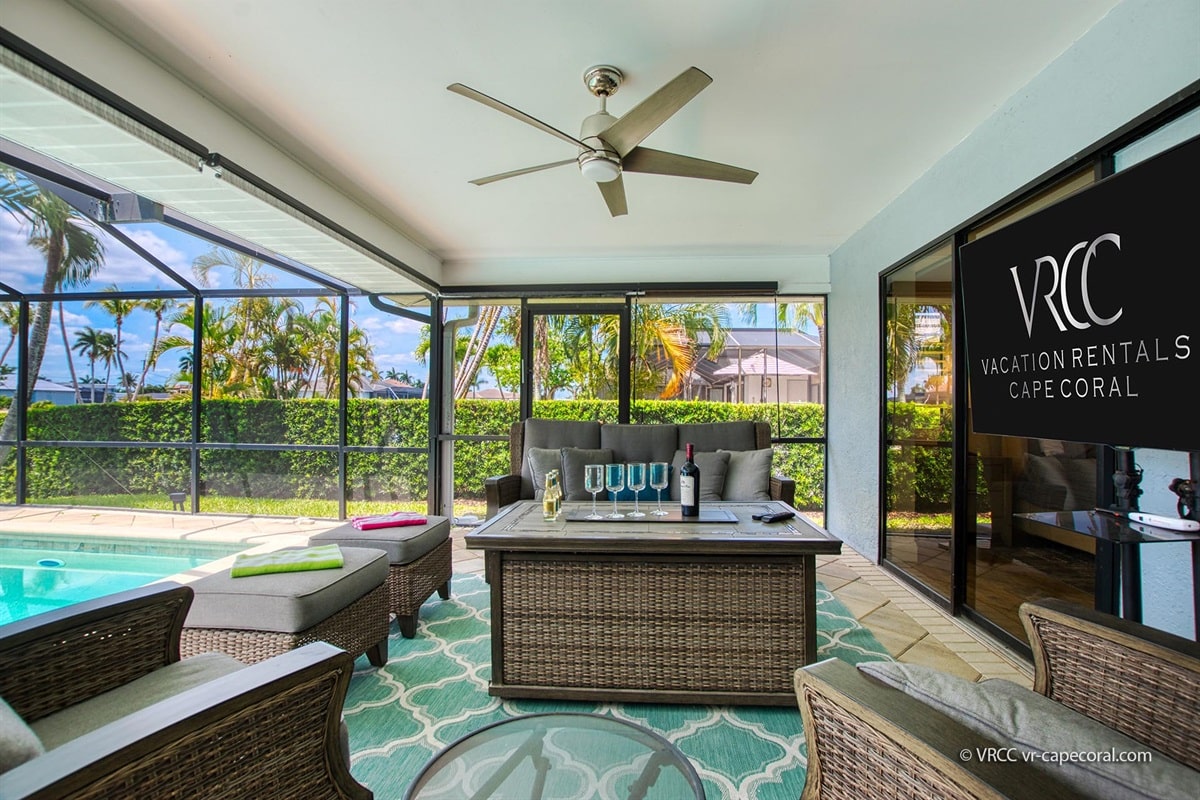 Vacation home in Cape Coral, FL, available for rent, managed by Vacation Rentals Cape Coral