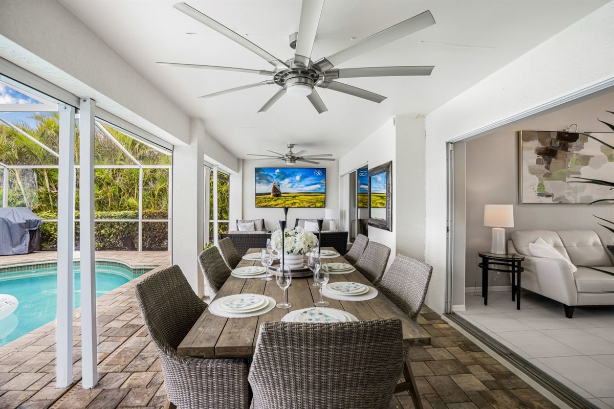 Ferienhaus in Cape Coral, Florida, zu vermieten, verwaltet von Vacation Rentals Cape Coral