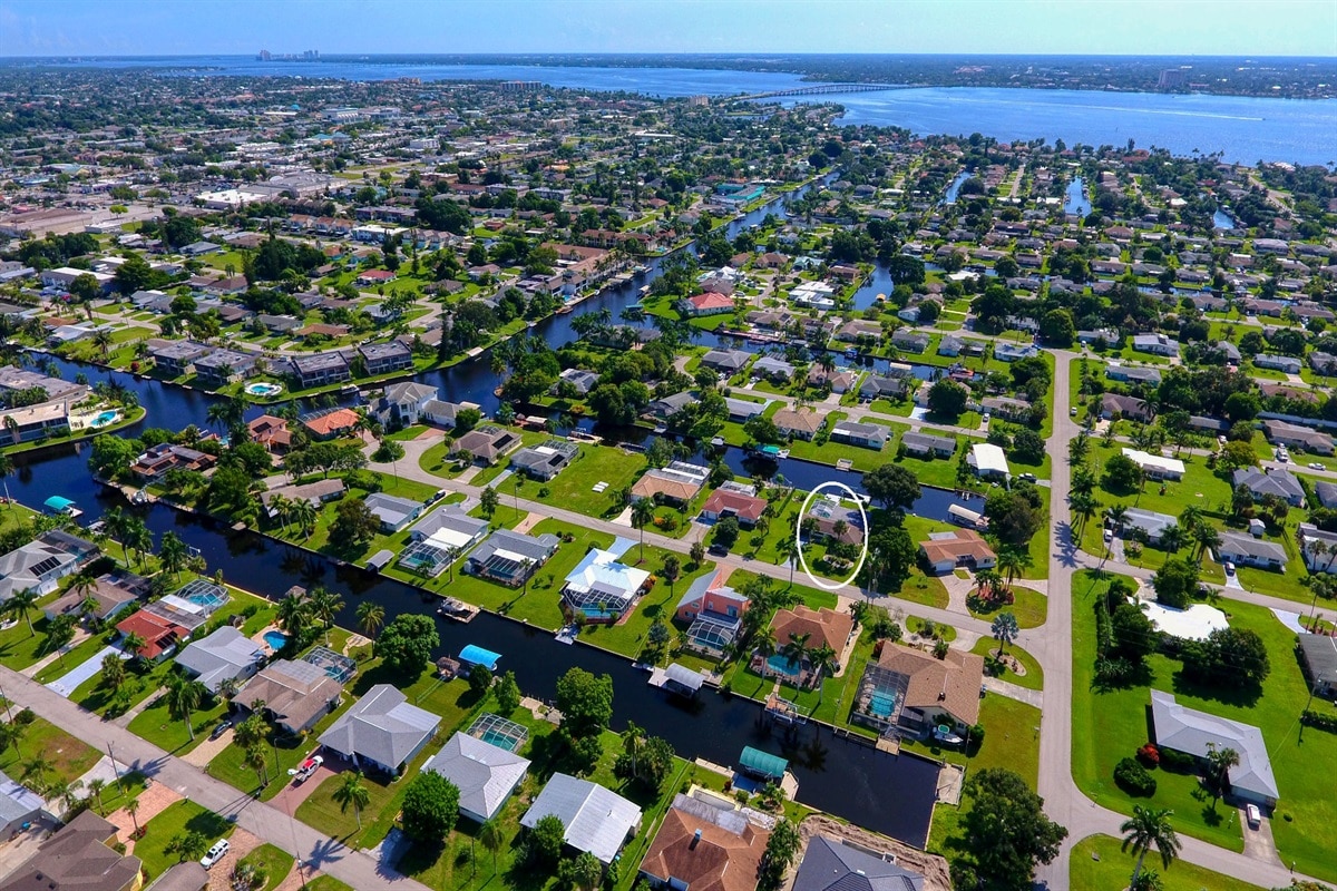 Ferienhaus in Cape Coral, Florida, zu vermieten, verwaltet von Vacation Rentals Cape Coral