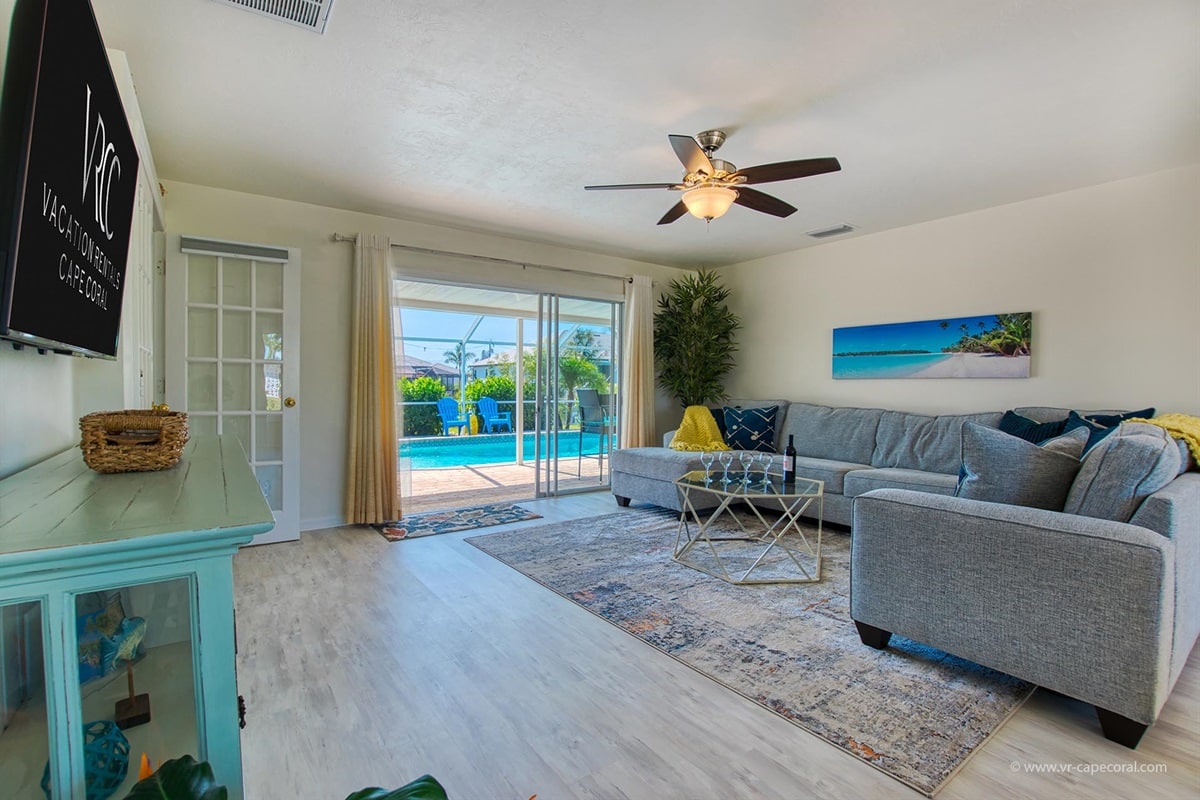 Vacation home in Cape Coral, FL, available for rent, managed by Vacation Rentals Cape Coral
