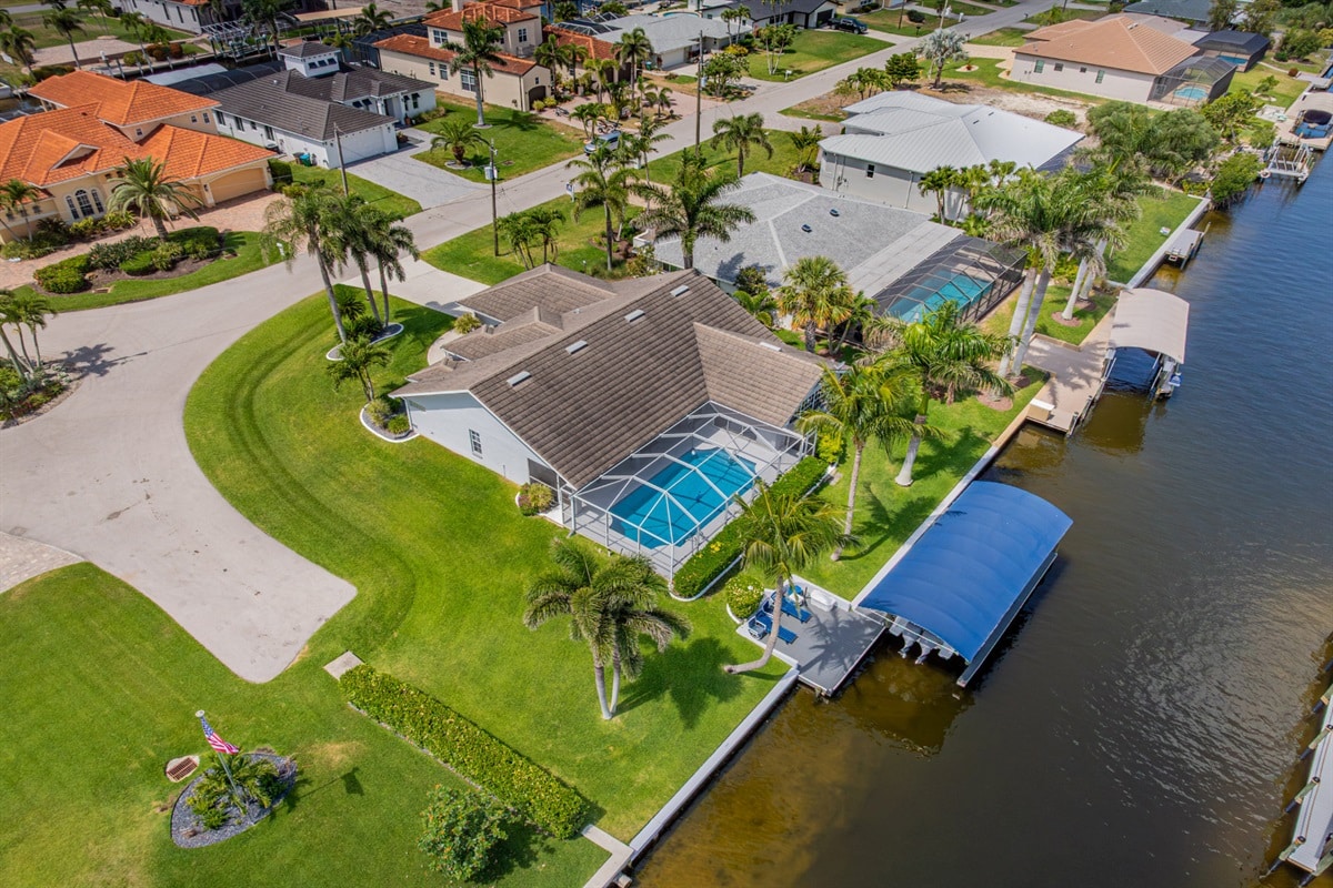 Ferienhaus in Cape Coral, Florida, zu vermieten, verwaltet von Vacation Rentals Cape Coral