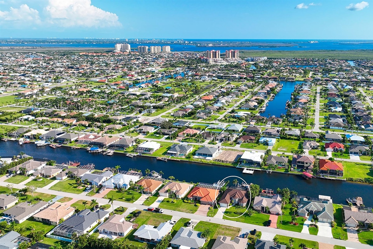 Vacation home in Cape Coral, FL, available for rent, managed by Vacation Rentals Cape Coral