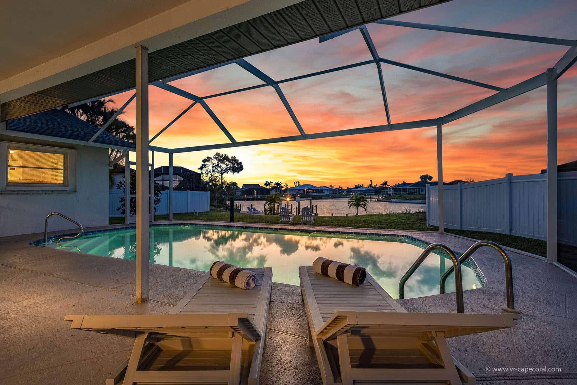 Ferienhaus in Cape Coral, Florida, zu vermieten, verwaltet von Vacation Rentals Cape Coral