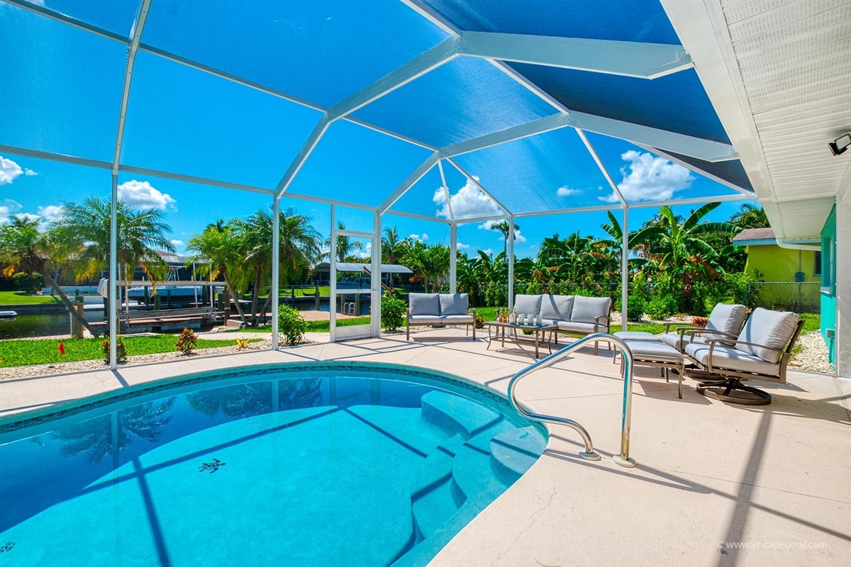 Vacation home in Cape Coral, FL, available for rent, managed by Vacation Rentals Cape Coral