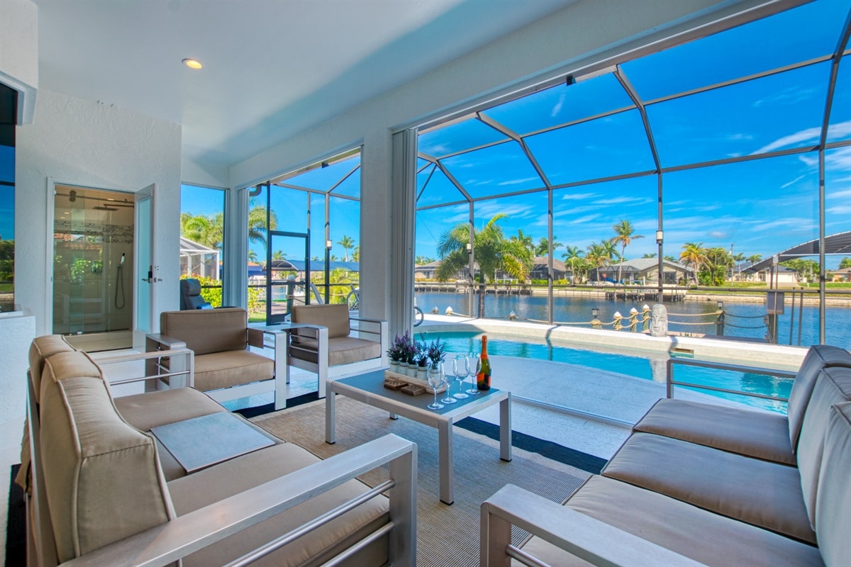 Vacation home in Cape Coral, FL, available for rent, managed by Vacation Rentals Cape Coral