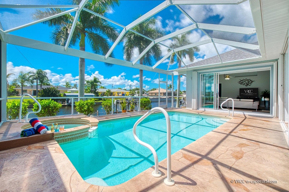 Vacation home in Cape Coral, FL, available for rent, managed by Vacation Rentals Cape Coral